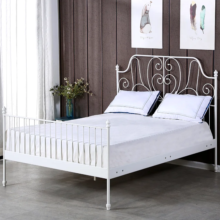 Bedroom bed frame hostel beds metal furniture (1600560424060)