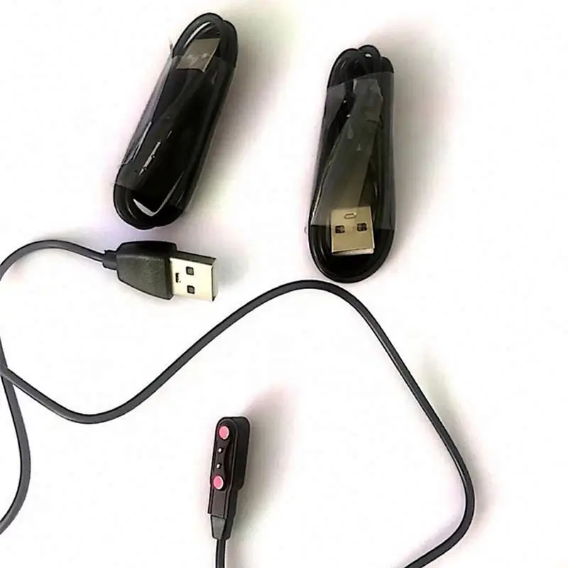 Original W26+/W26/W46/T500/W26M /t500plus Smart watch charger  USB magnetic charger w26 smart watch charger