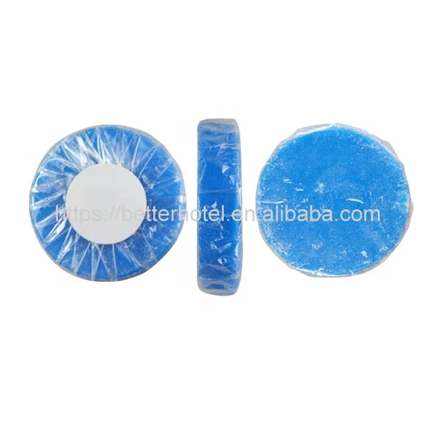 20 gram transparent film packaged rounded  hotel amenities soap  with customized logo