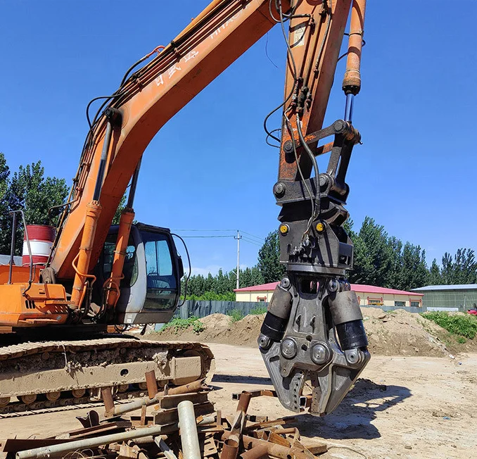 Hydraulic Shear Excavator Steel Shear Concrete Shear For Demolition