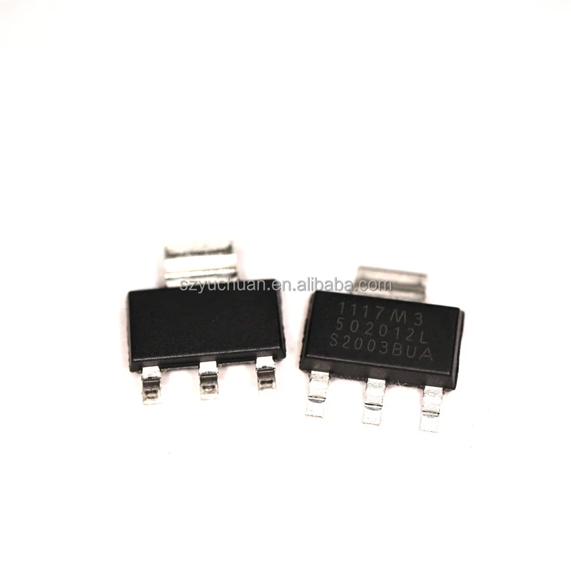 New and original 75dB@(120Hz) 800mA Fixed 5V~5V Positive 20V SOT-223-4 Linear Voltage Regulators (LDO) SPX1117M3-L-5-0/TR