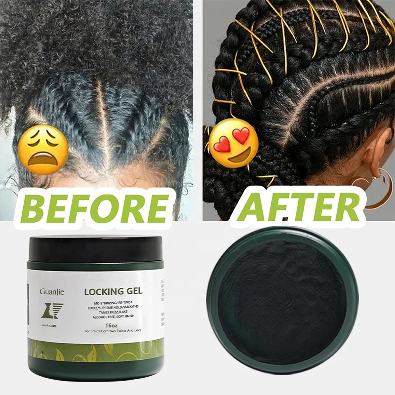 Firm braid wax hair Strong Hold Styling Edge Wholesale Neat Braid Conditioning no white custom logo Hair Gel No Flake