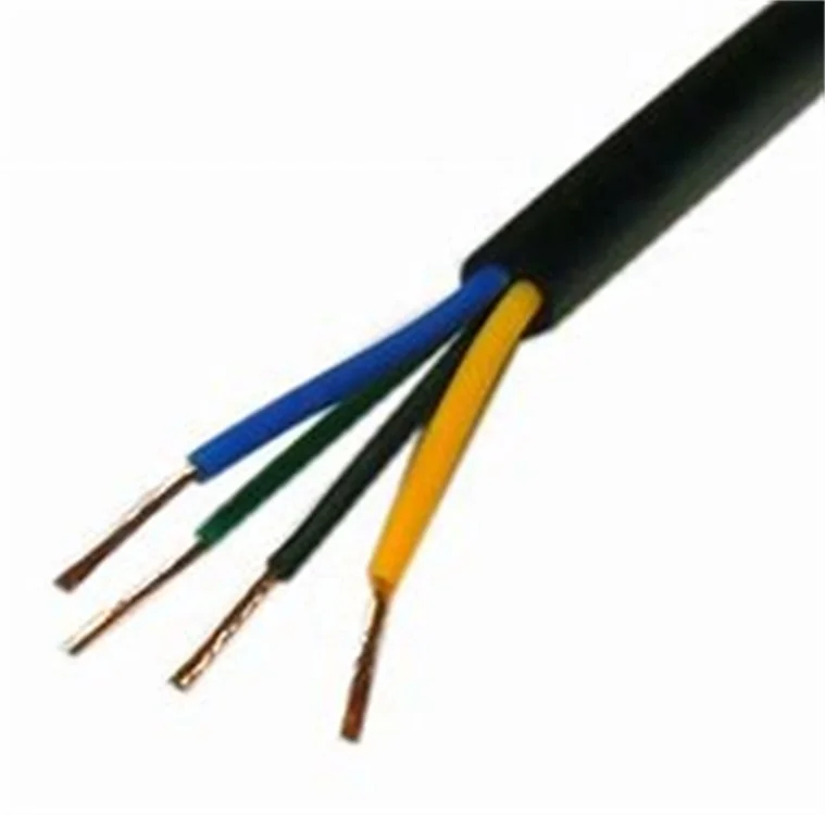 Заводская цена 300/500 в 4 ядра 4 мм ПВХ огнестойкий Электрический провод