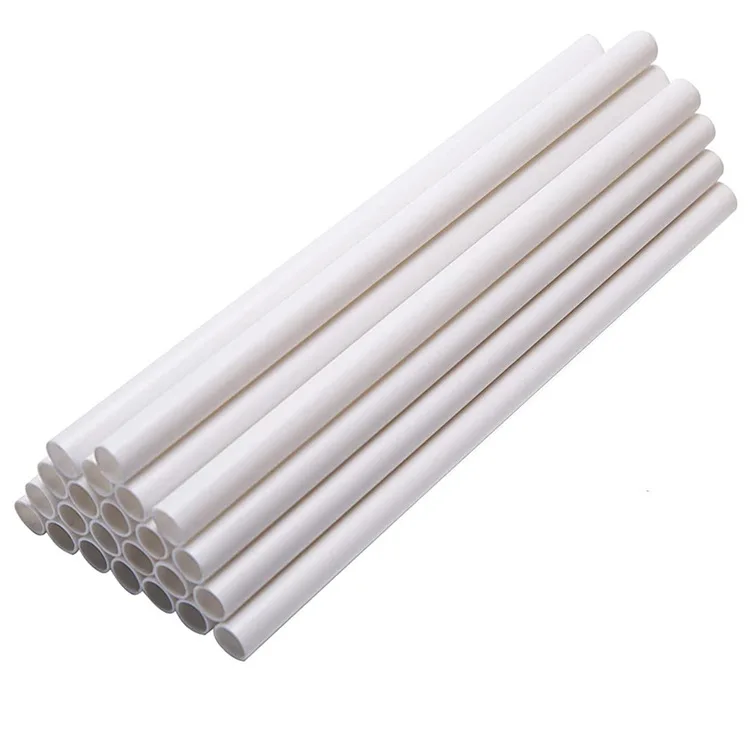 12 Inch Plastic Cake Dowel Support White Clear Cake Stand Sticks for Tiered Cake