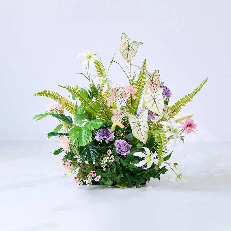 Artificial Plant Wholesale Sales Of Indoor And Outdoor Plant Combination Grass Green Landscape