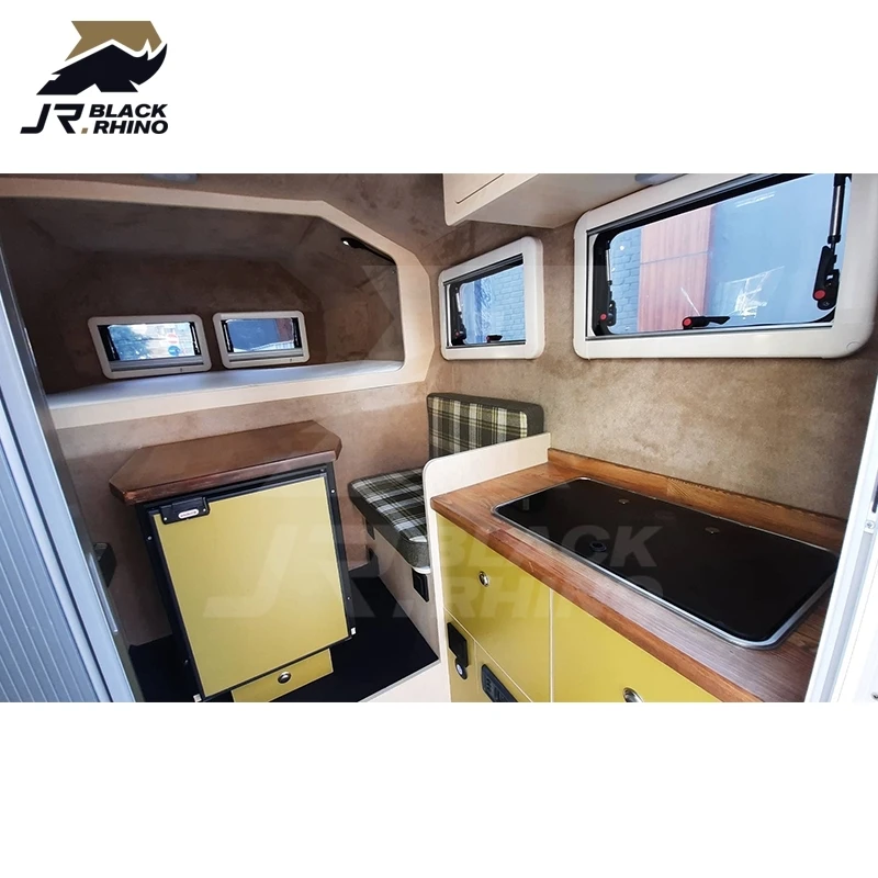 Fashionable pickup camper pop up truck camper truck bed camper