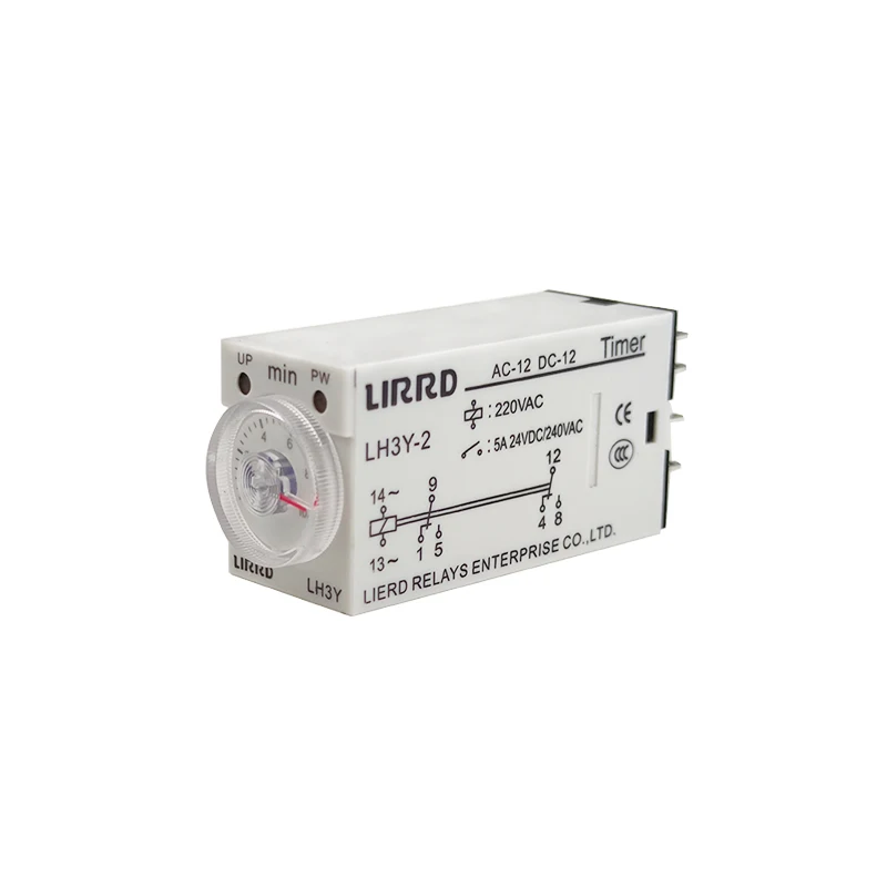 H3Y-2 Time Delay Relay 5A 10S/30S/60S Time Range 240V AC