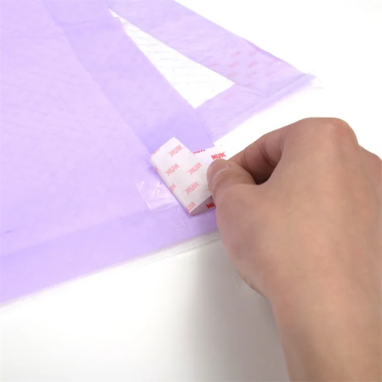 Promotional Tessuto Non Tessuto Super Absorbent Fast Drying Leak-Proof Dog Piddle Pads Pet Training Pads