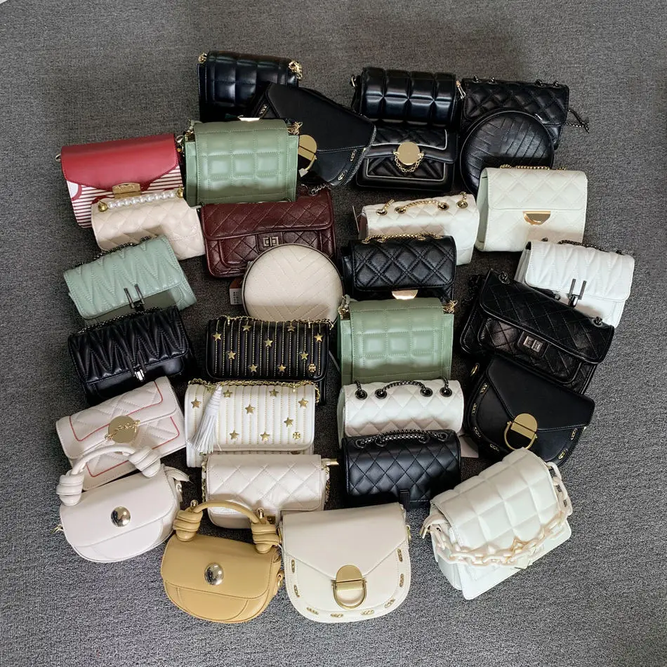 New Brand Shoulder Bag used clothes Mixed Package Wholesale Price Second Hand Women Used Bags