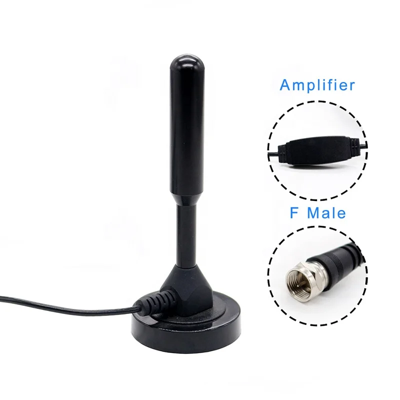 High Quality Active Digital Amplifier TV DAB Plus Antenna Magnetic Base (62453397605)