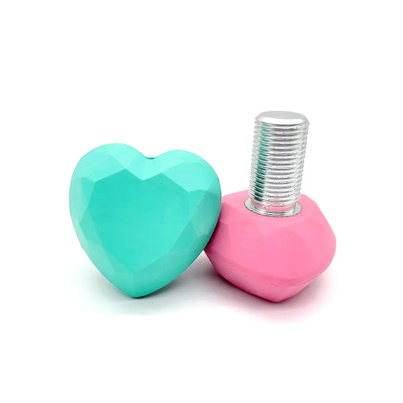 Heart Shaped Quad Toe Stop Roller Skates Kids Stoppers Girls Stopper Skate Wholesale Suppliers Rubber