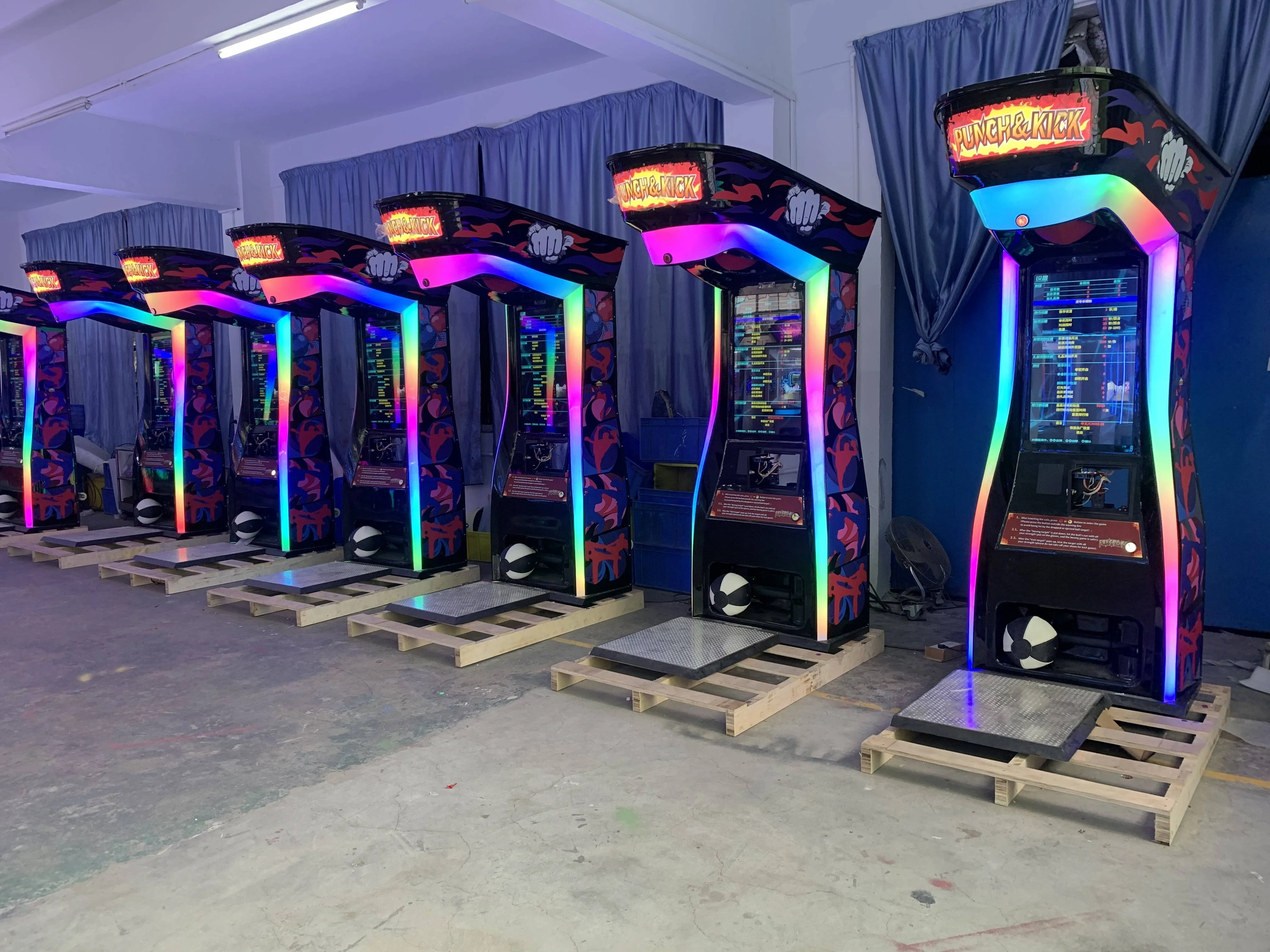 Coin Operated Game Machine Punch and Kick Boxing Game Machine Boxing Punch Machine