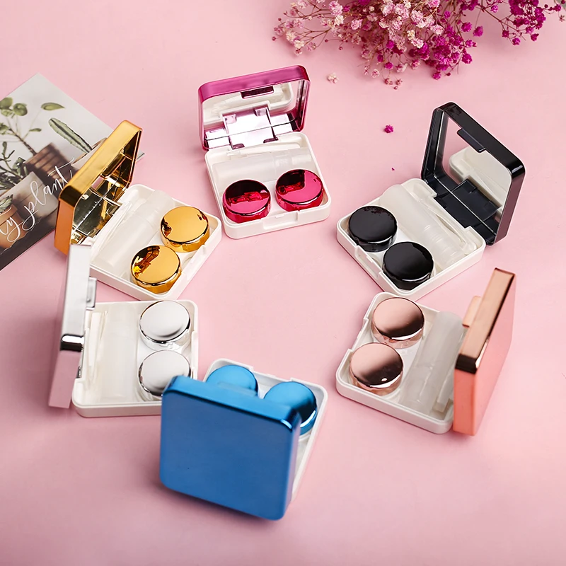 
2021 cheap travel high quality contact lens case for sale 