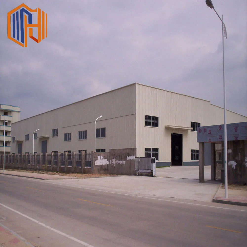 
China industrial metal storage shed large-span steel structural warehouse building for sale 
