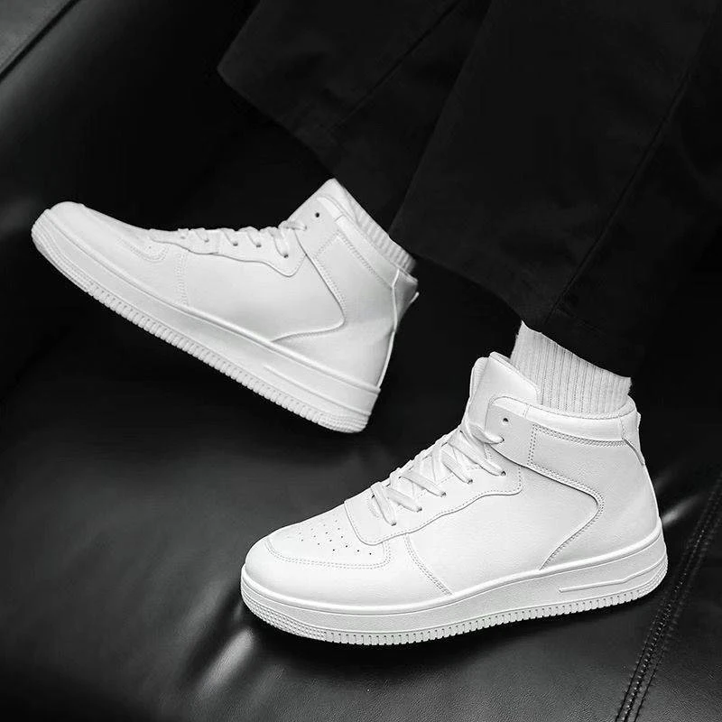 New fashion trendy mens sneakers China manufacturers custom design walking style platform spot sneakers shoes