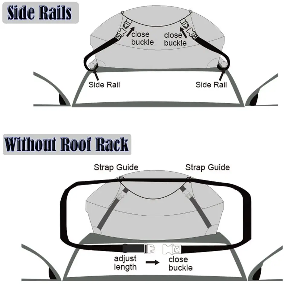 Водонепроницаемая универсальная дорожная сумка для груза на крышу автомобиля