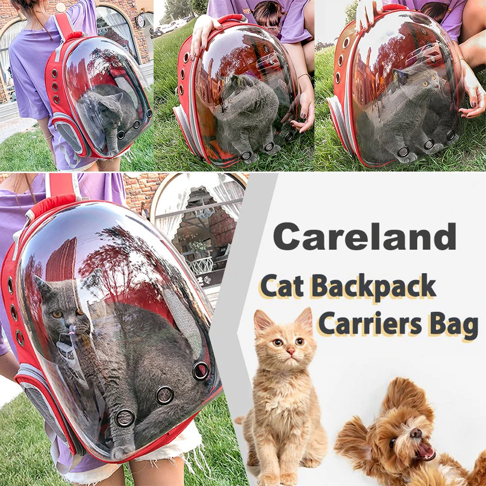 Bubble Carrying Bag Space Capsule Travel Pet Carrier Backpack Airline Approved for Small Dog Cat