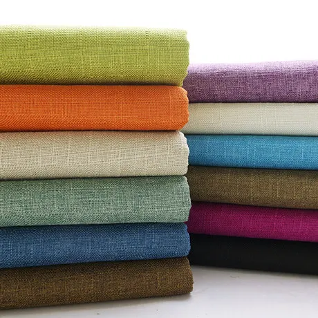 linen fabric sofa Factory High Quality Linen Stripe  Customized Width Linen sofa cover fabric for sofa bed fabric