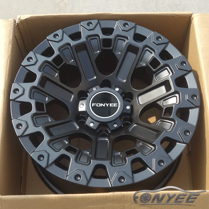 F62X1071 Fonyee wheels for auto popular pattern off-road mags latest modified design alloy wheels high quality car rims