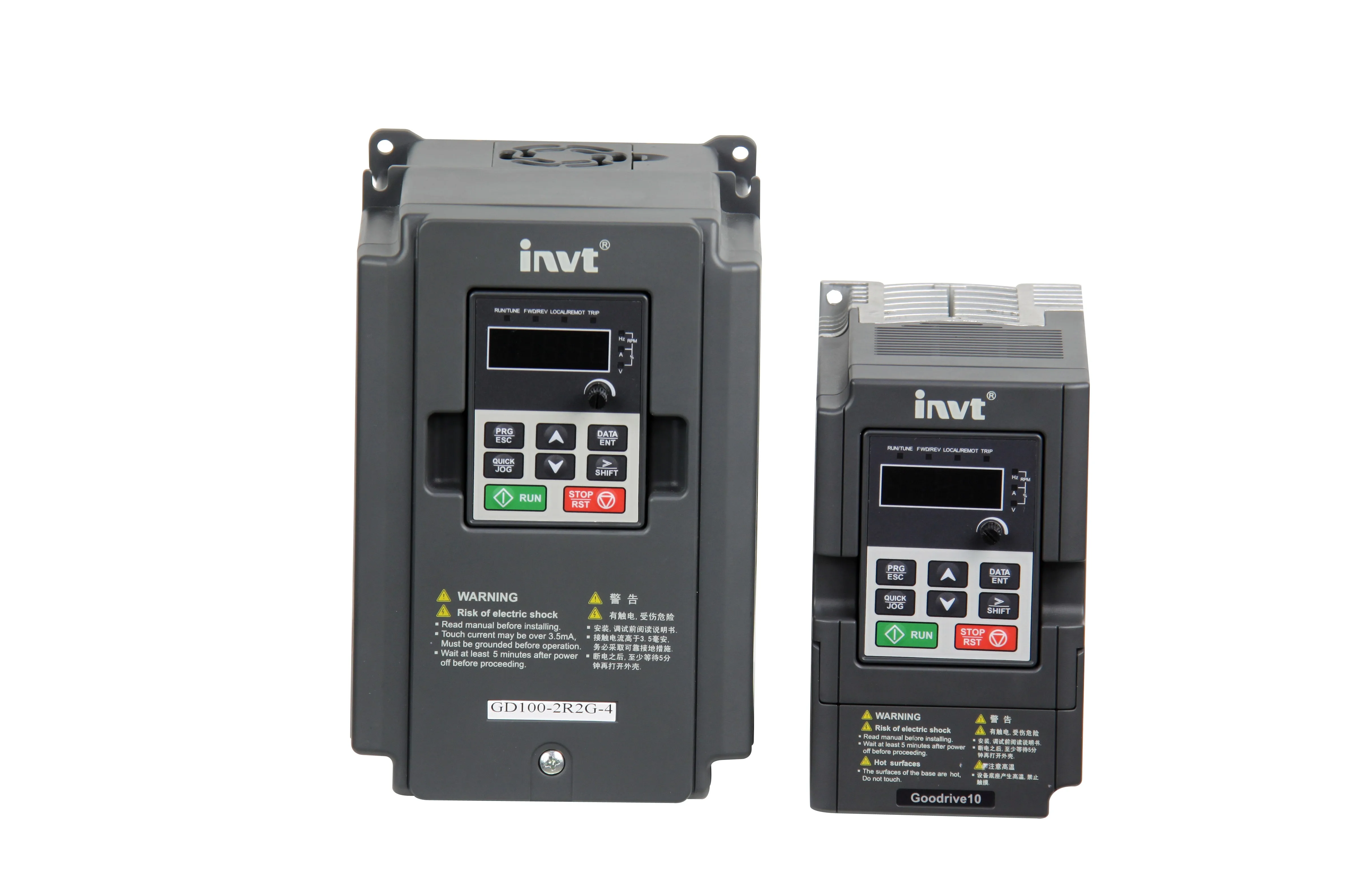 China Top1 Brand INVT Single Phase 220V 0.75kw AC to DC to AC Variable Speed Drive for Water Pump