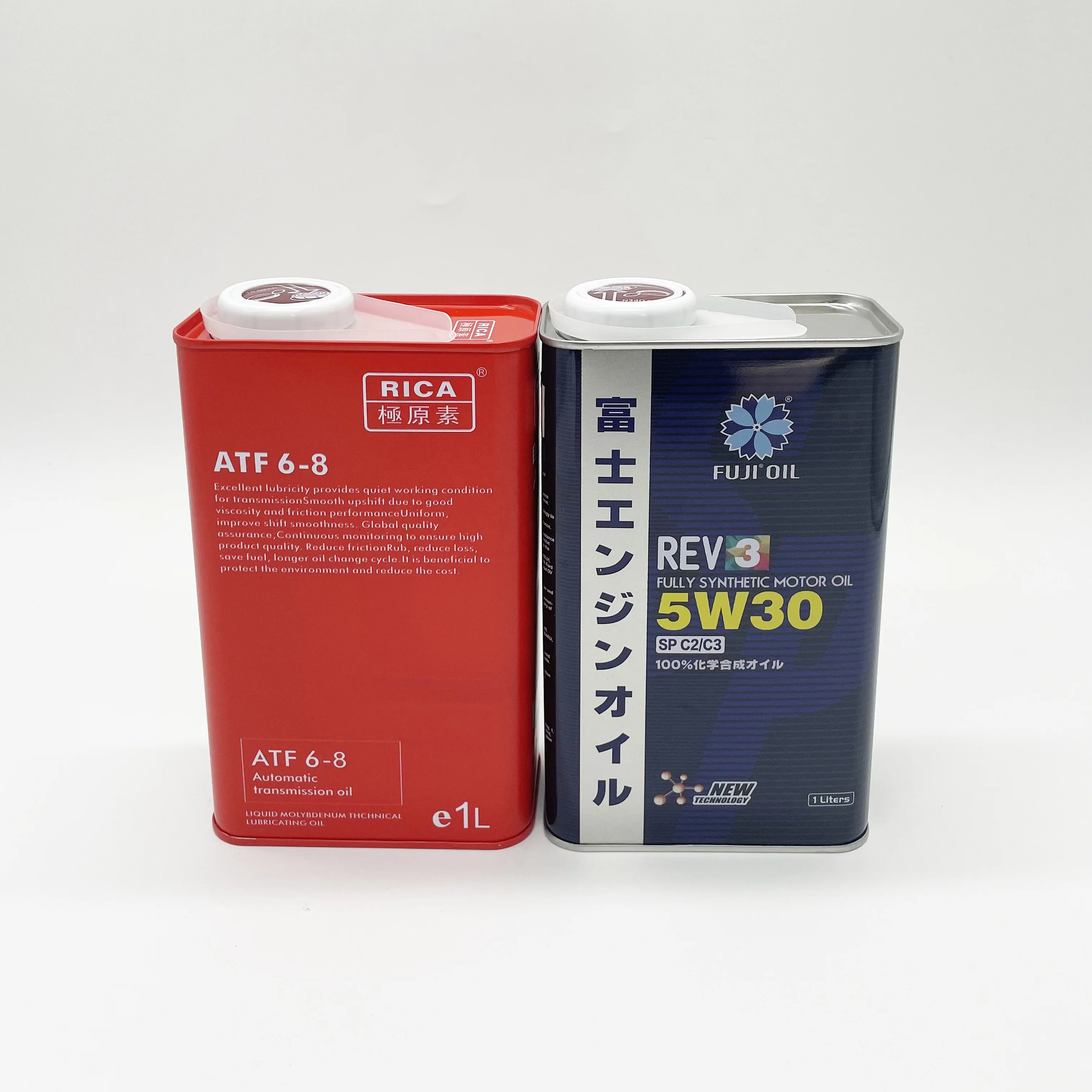 New design product metal package tank metal tin cans for engine oil