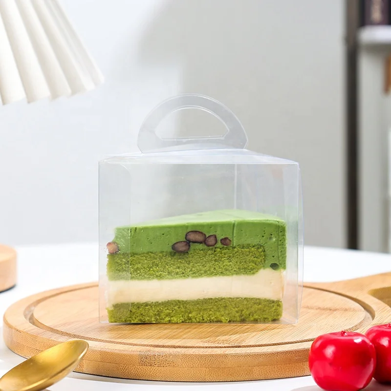 Factory Discount Brief Designed Compact Portable Triangle Cake Boxes In Bulk