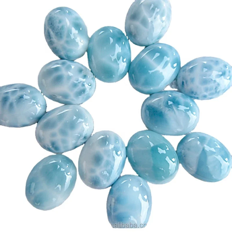Wholesale larimar stone for gemstone jewelry