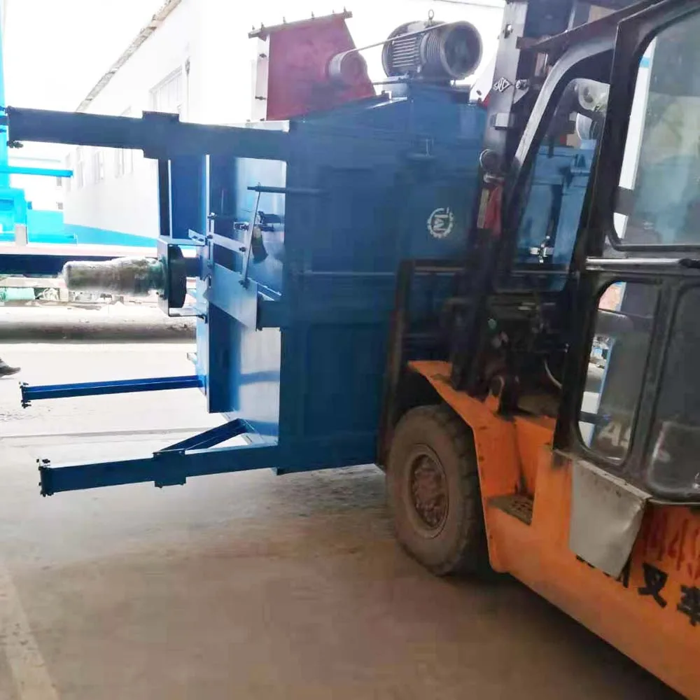 Q37 Rims and Brake Pad Hook Type Shot Blasting Machine