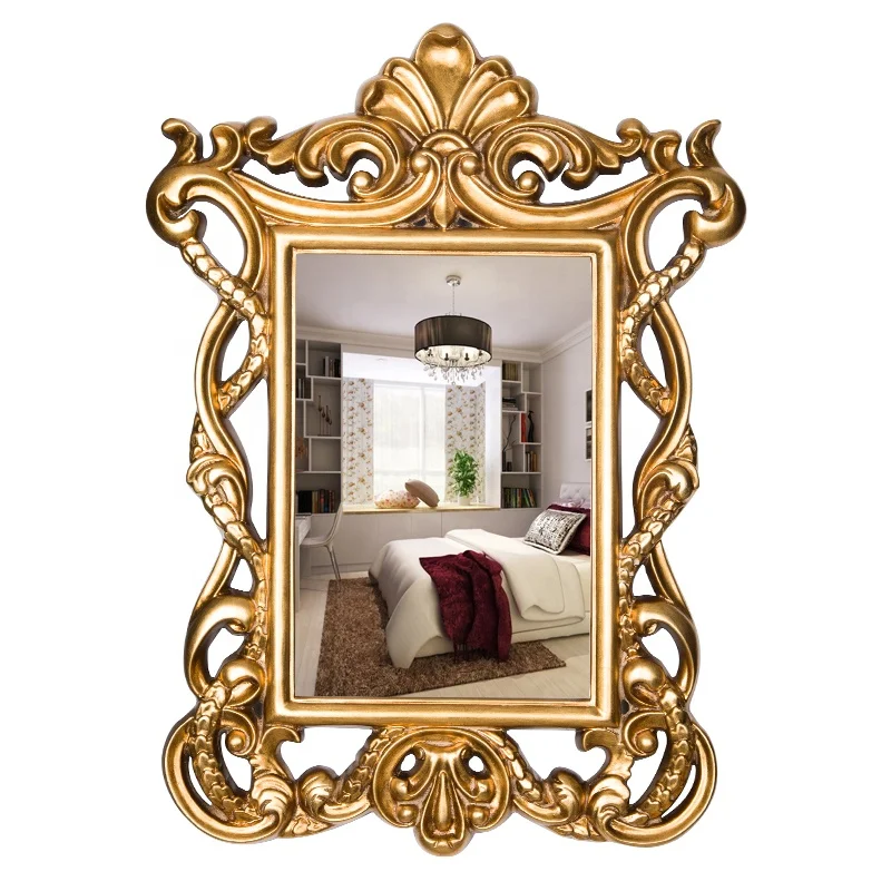 
MOK Anti fog polyurethane mothproof style european mirror for wall decoration 