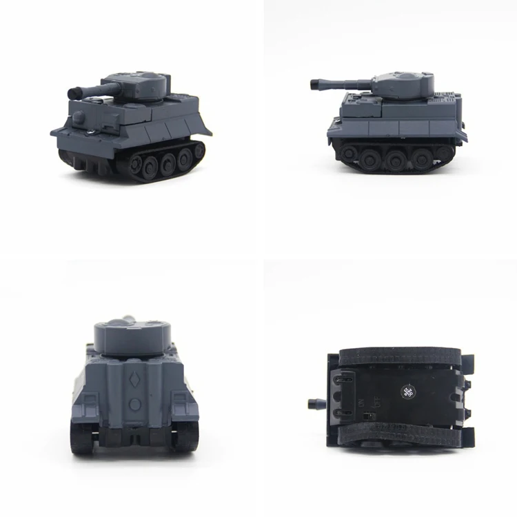 Children New High Quality Built in Rechargeable Battery 49MHz RC Tank Remote Control RC Battle Mini Tank For Kids
