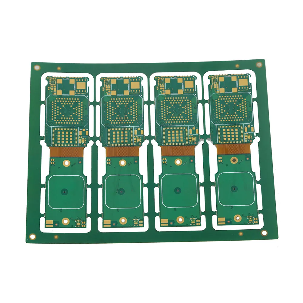 Rigid Flex PCB with soft board on the surface Rigid Flex PCB for cars Rigid Flex PCB customization
