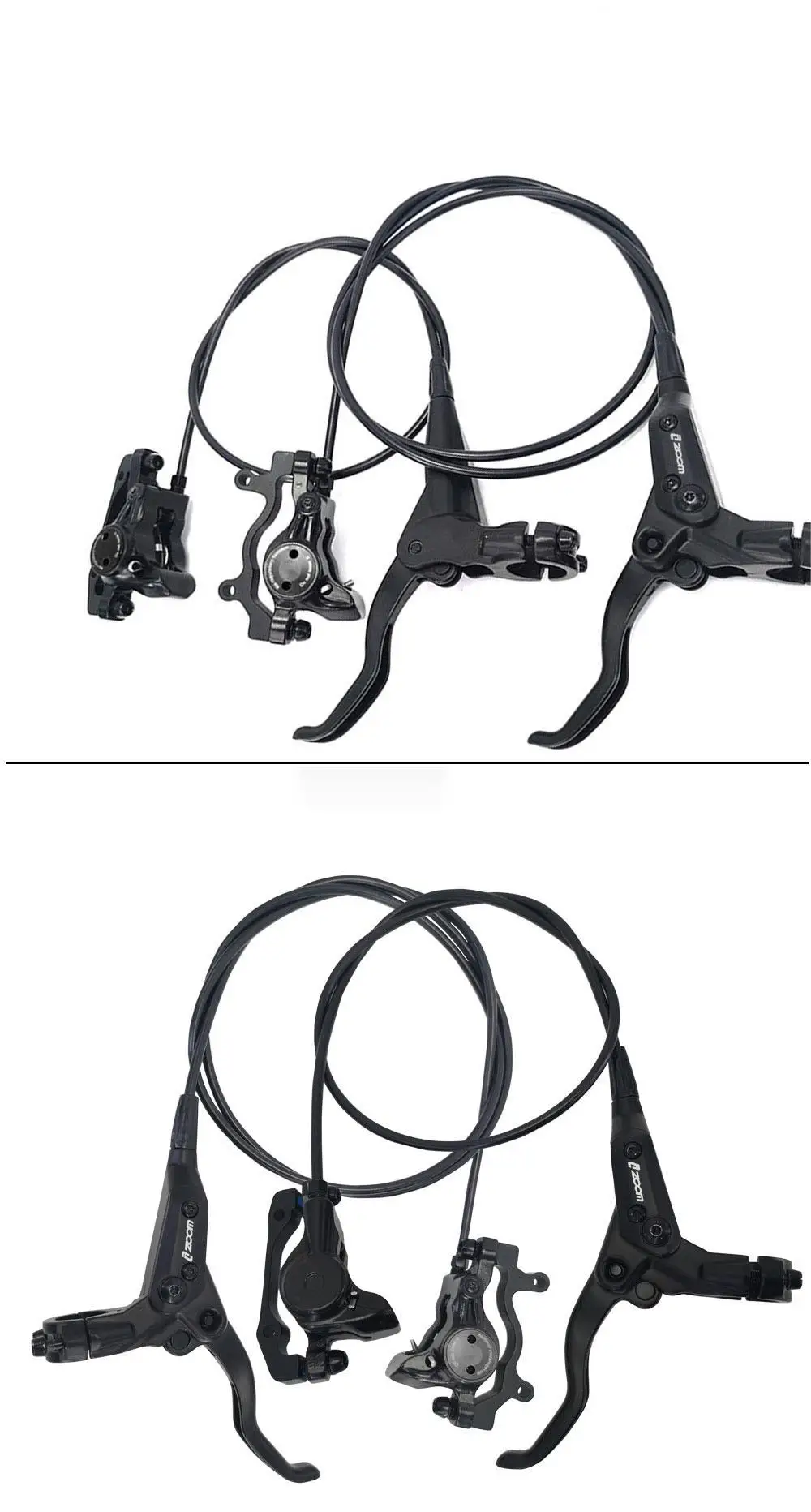 Mountain bike oil brake double piston oil disc Oil hydraulic disc kit universal