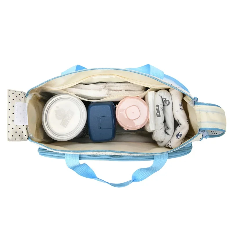 Wholesale Mommy Bag Set Waterproof babi bag mom set diaper Mummy Travel Maternity Nappy Baby Diaper Bag Set