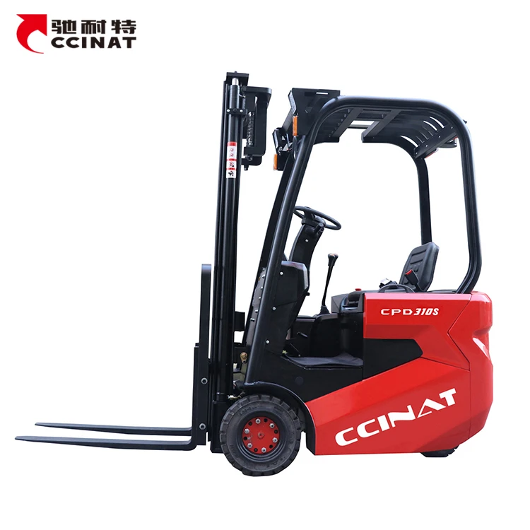 HaizhiLi Handling Equipment Seated battery 0.7 ton mini electric forklift truck