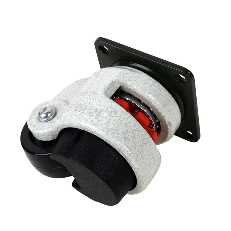 Wholesale height adjustable shock absorbing leveling caster wheel