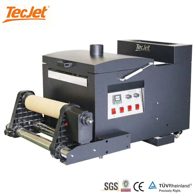 Commercial Multi-purpose Stir Auto Clean System Mini DTF Printers with Powder Shaking Machine for T-shirts Bags Sleeves