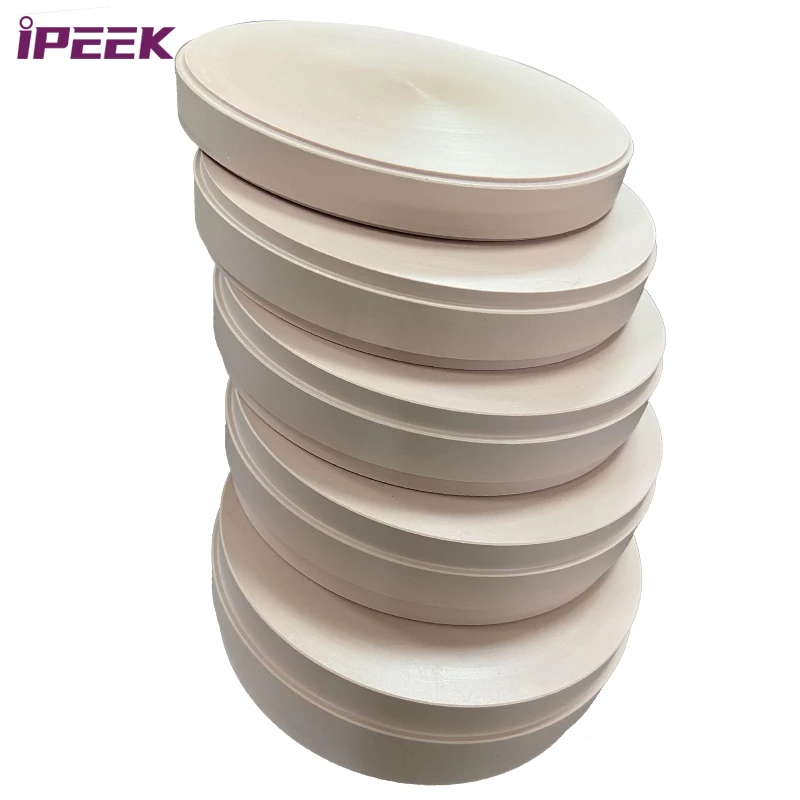 iPEEK Natural color 98mm x 16mm Medical Dental PEEK Disc for Implants and Framework Borne Fixed Material Diy