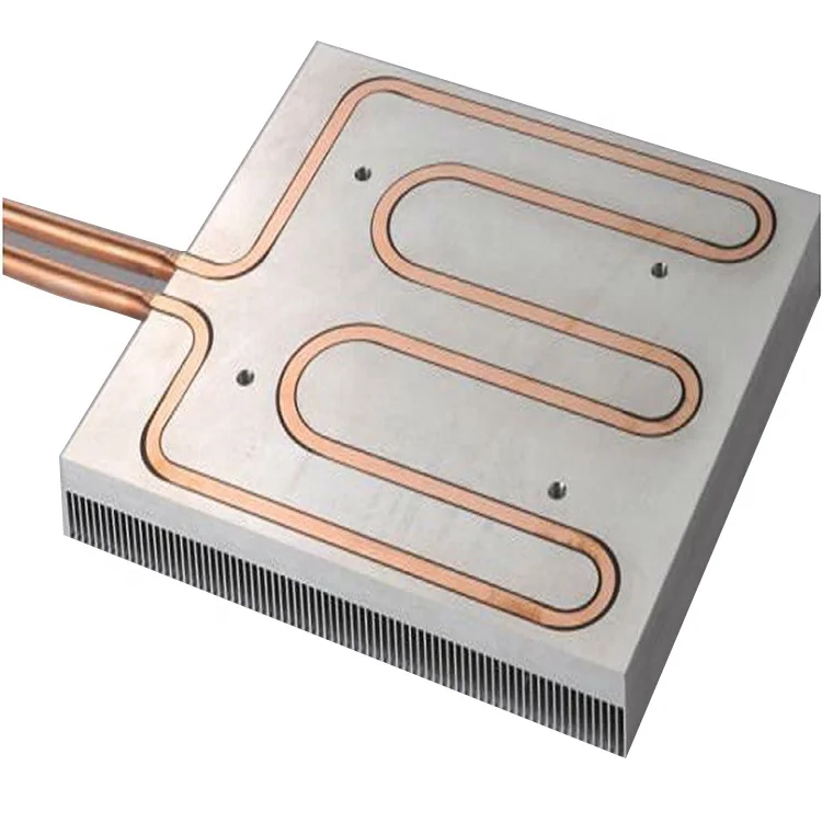 High Power Water cooling plate heat fan sink Aluminum Automobile Charging Pile aircooled aluminum plate