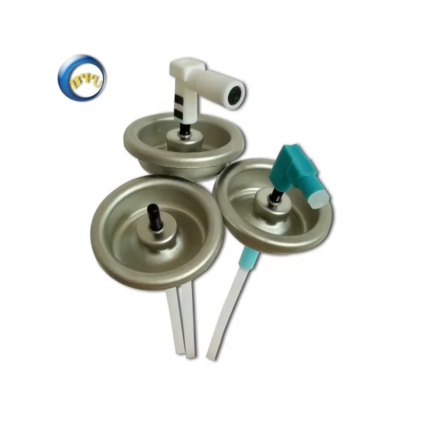 Распродажа аэрозольные дозирующие клапаны с L-образным аэрозольным приводом для освежителя воздуха баллончики от BYU