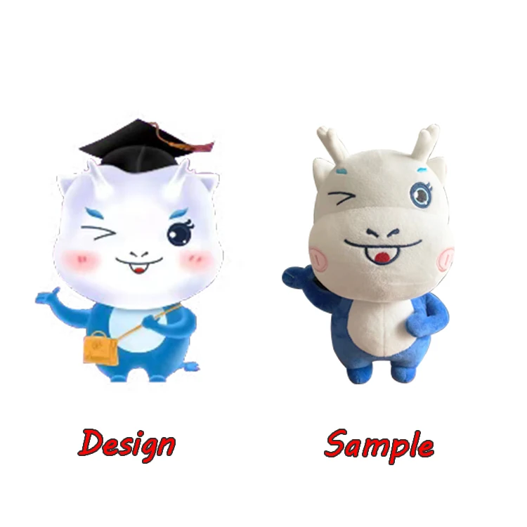 Factory OEM ODM Custom Plushie Soft Stuffed Animal Toy Custom Plush Toys For Kids Company Gifts And Couples Anime Doll