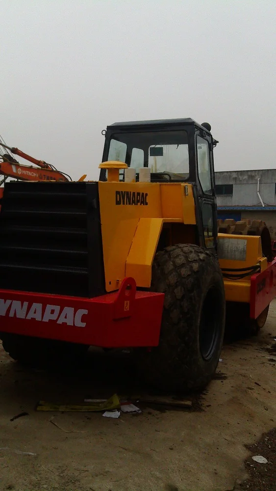 Отличный Подержанный дорожный каток CA25PD Dynapac/простой и забавный Dynapac