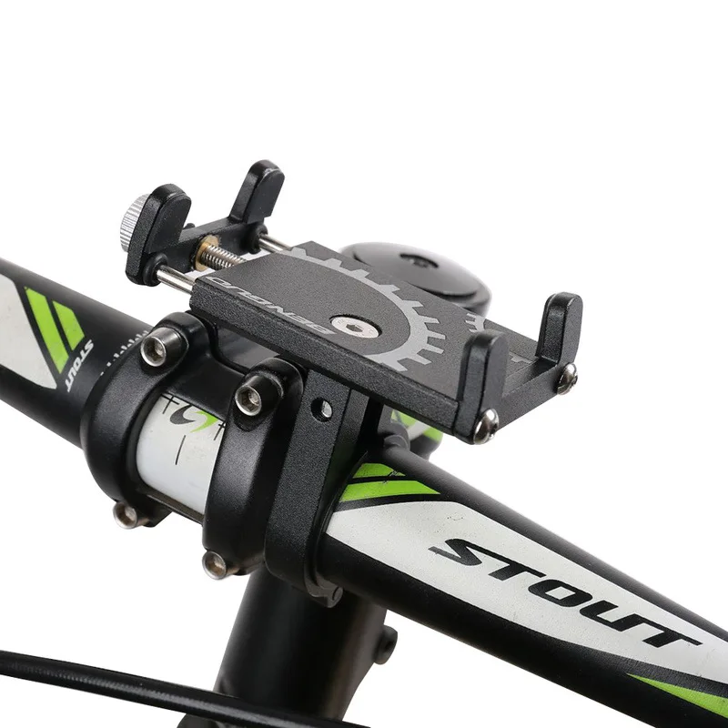 Aluminum mountain bike handlebar mobile phone stand, motorcycle mobile phone navigation stand