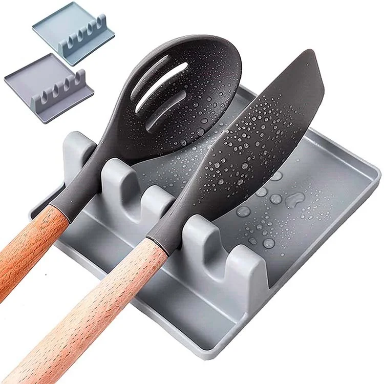 Custom Made Kitchen Utensil Holder Kitchen Silicone Spoon Rest