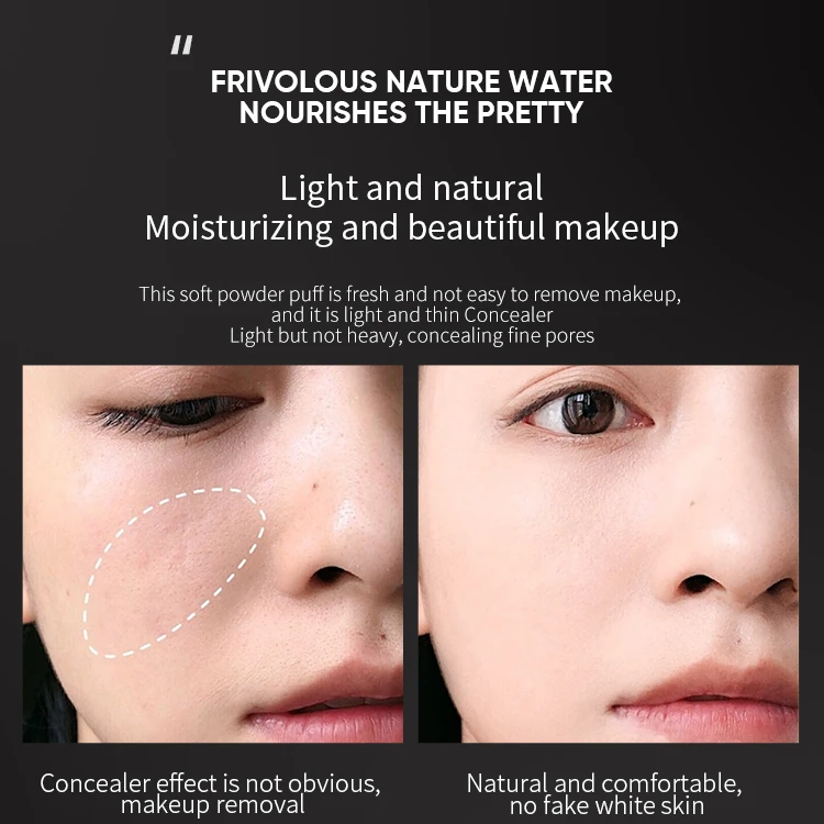 Private Label Avocado Popular Blemish Concealer Foundation Cream Base Makeup Natural Moisturizing Mushroom Air Cushion Bb Cream