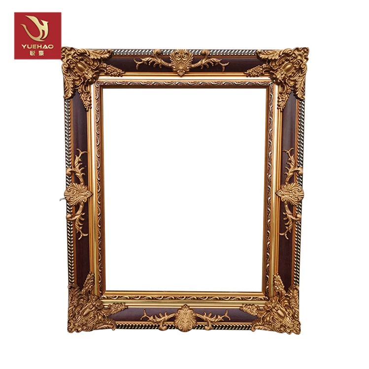 Best Price Classic Vintage Custom Antique Baroque Wooden Picture Photo Frame  For Home Room