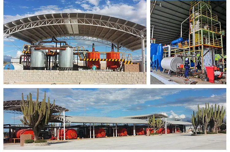 Waste Oil Recycling Diesel Engine Refining Machine Distillation Plant Performance Used Motor Clean Quality Pyrolysis Purifying