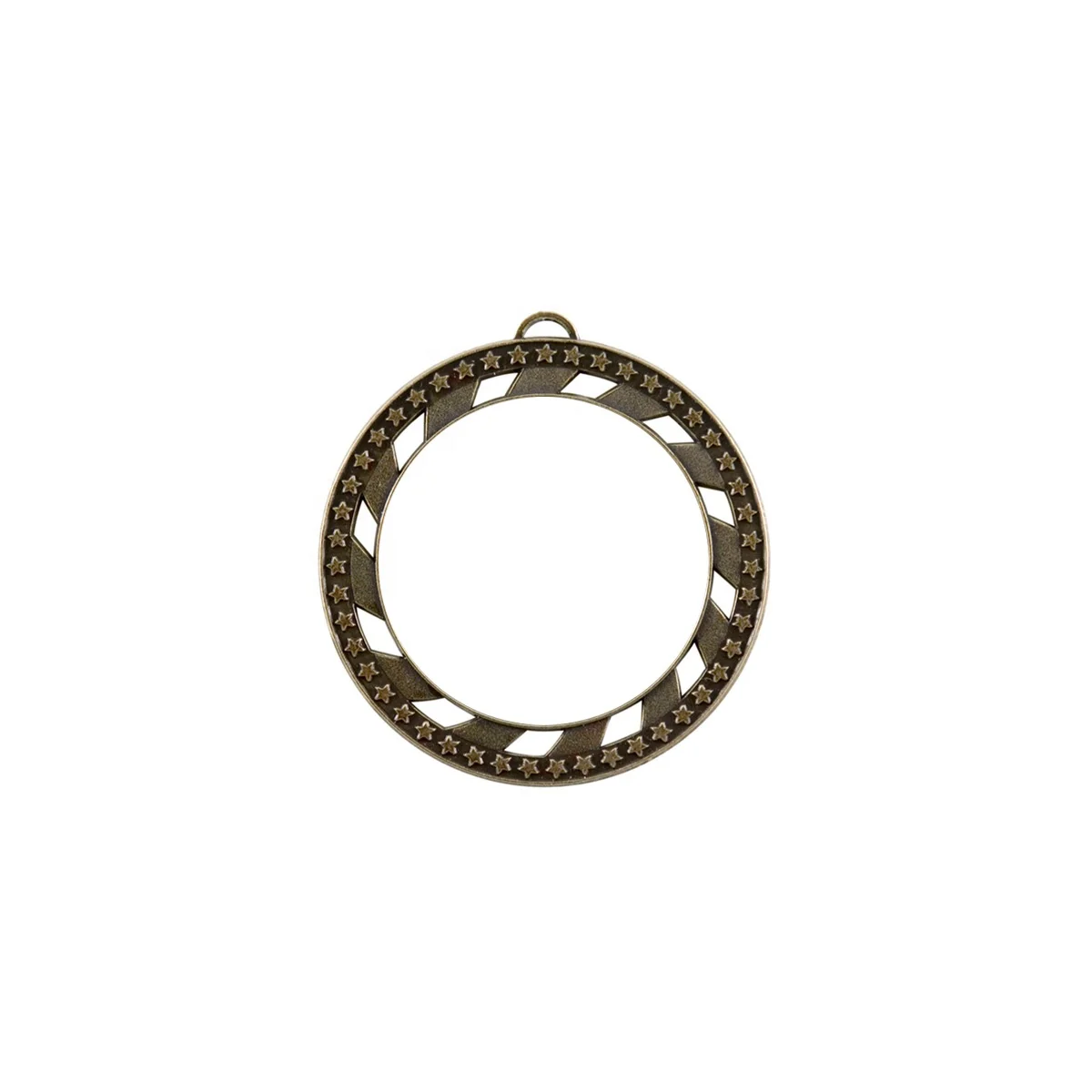 LaserBright 50.8mm disc Laser Aluminum Discs two layers Laser engraving metal laserable circle round for trophy awards insert