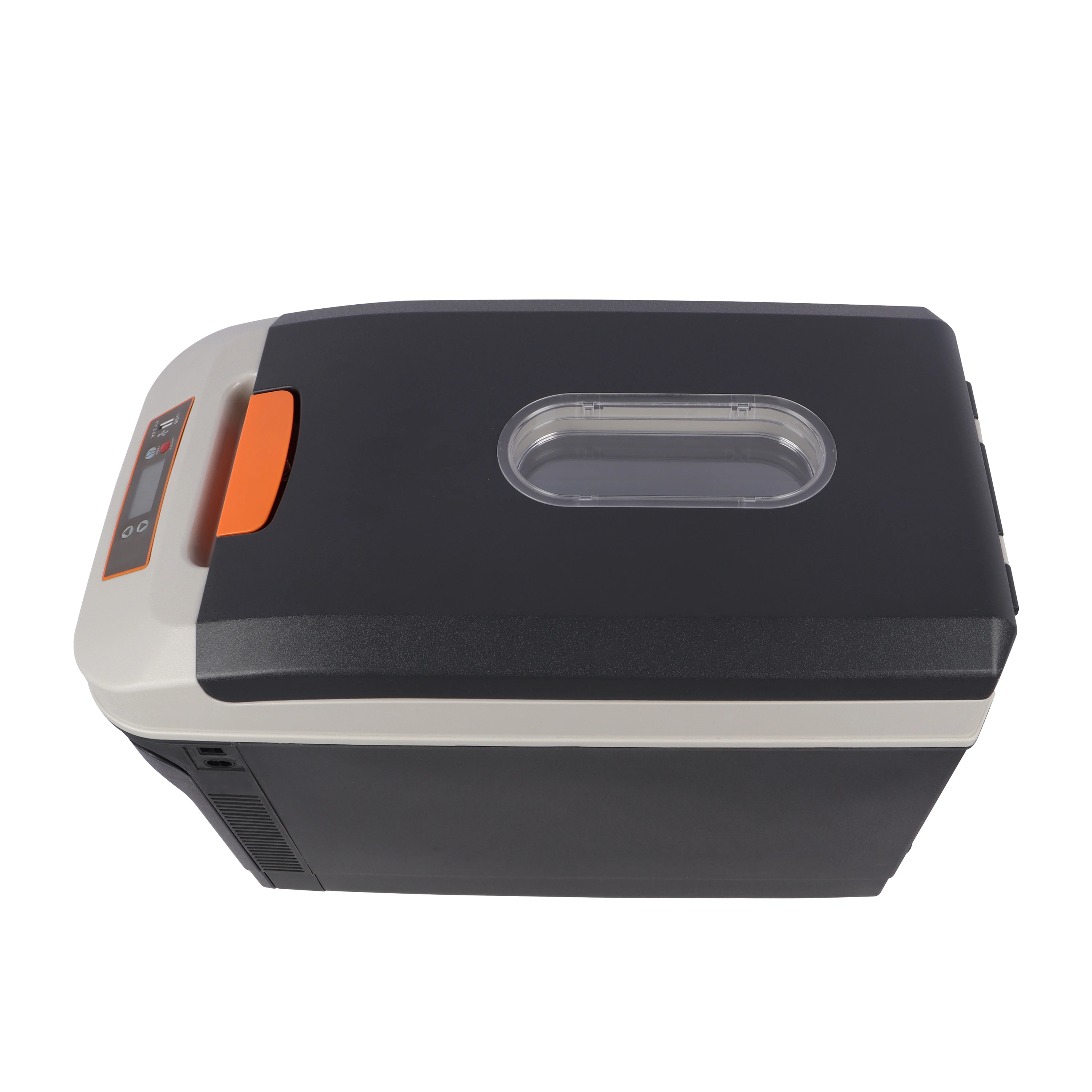 wholesale 35 liter car cooler box 12v double cooling car fridge portable refrigerator