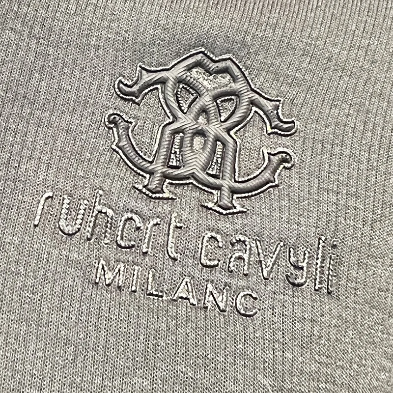 Fashion design metal wire-drawing Label Heat Transfer 3d Woven Stickers Iron On Patches Clothing 3M adhesive backing For Hat