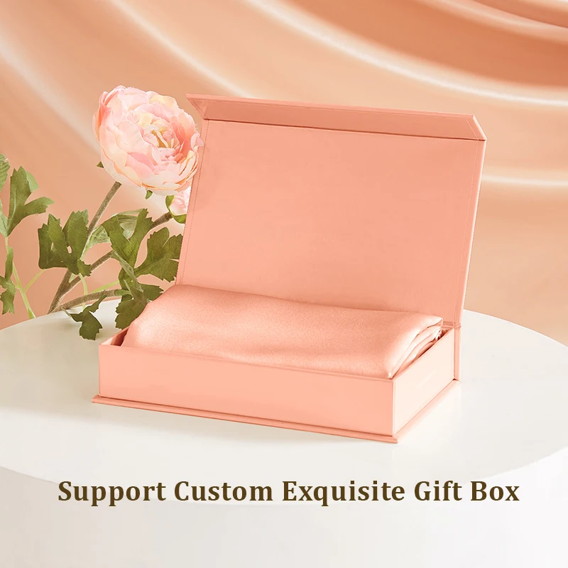 Custom 16/19/22/25 Momme Highest Grade 6A Silk Pillow Case 100% Pure Mulberry Real Silk Pillowcase